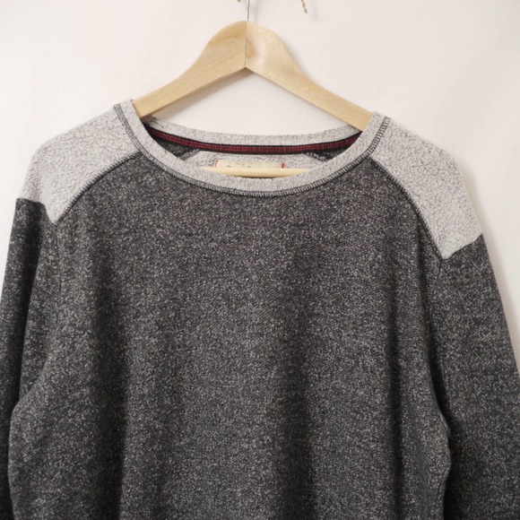 Tommy Bahama Gray Knit Cotton Blend Long Sleeve/ Sweater Size M - Picture 2 of 12